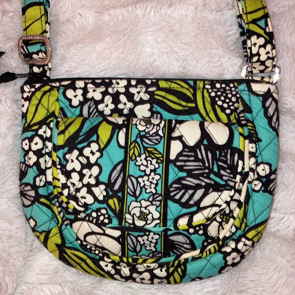 Vera Bradley Lizzy Island Bloom Crossbody - Picture 2 of 5